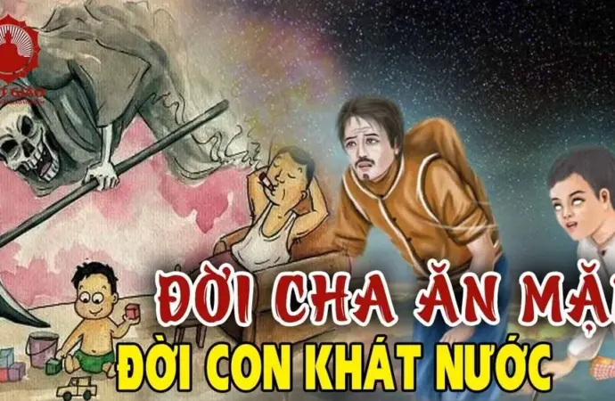 Muốn con có đức thì cha mẹ đừng làm điều thất đức